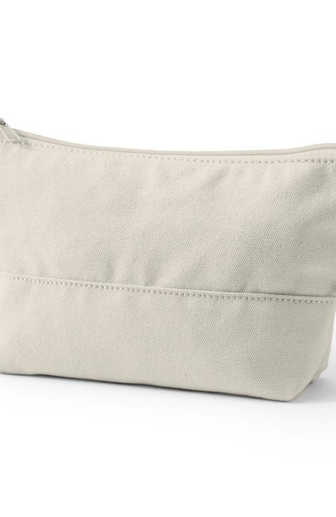 Zipper Canvas Pouch