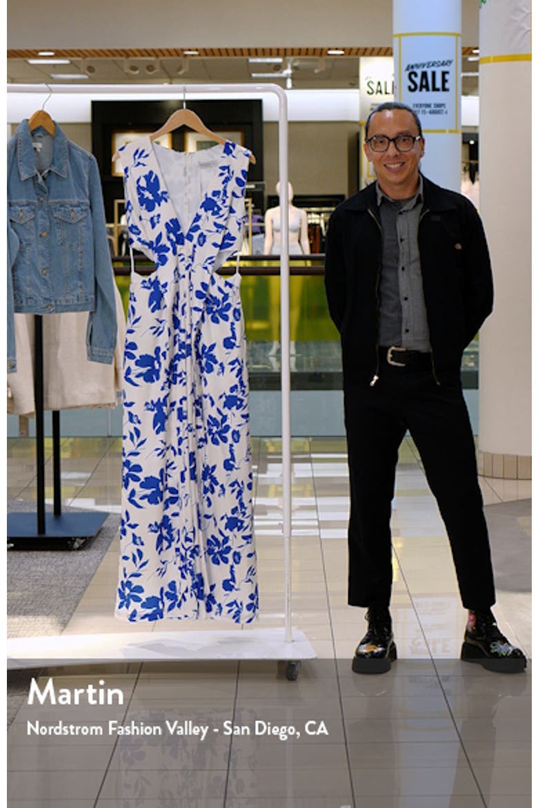 Lulu Floral Print Wide Leg Jumpsuit video