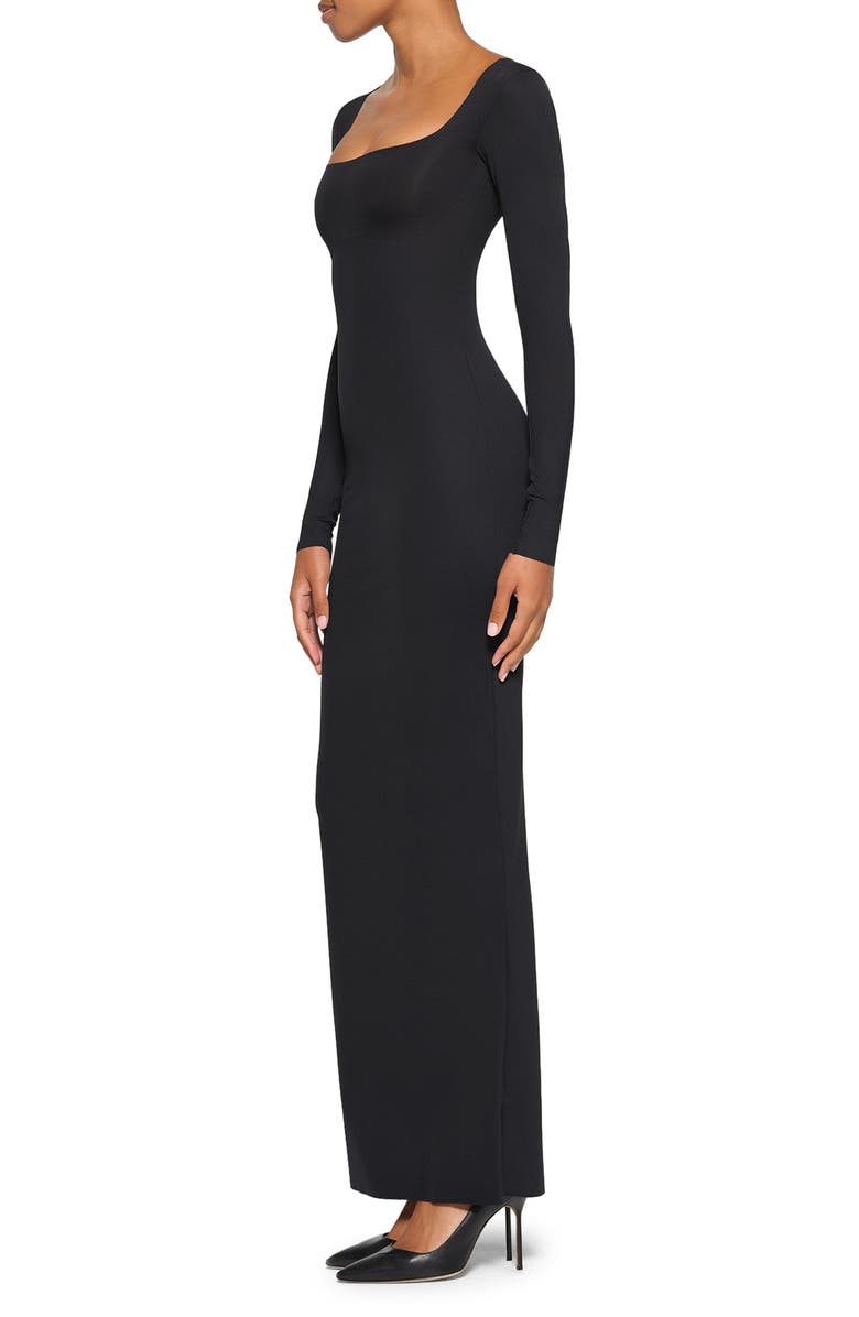 SKIMS Body Long Slip Dress, Alternate, color, 