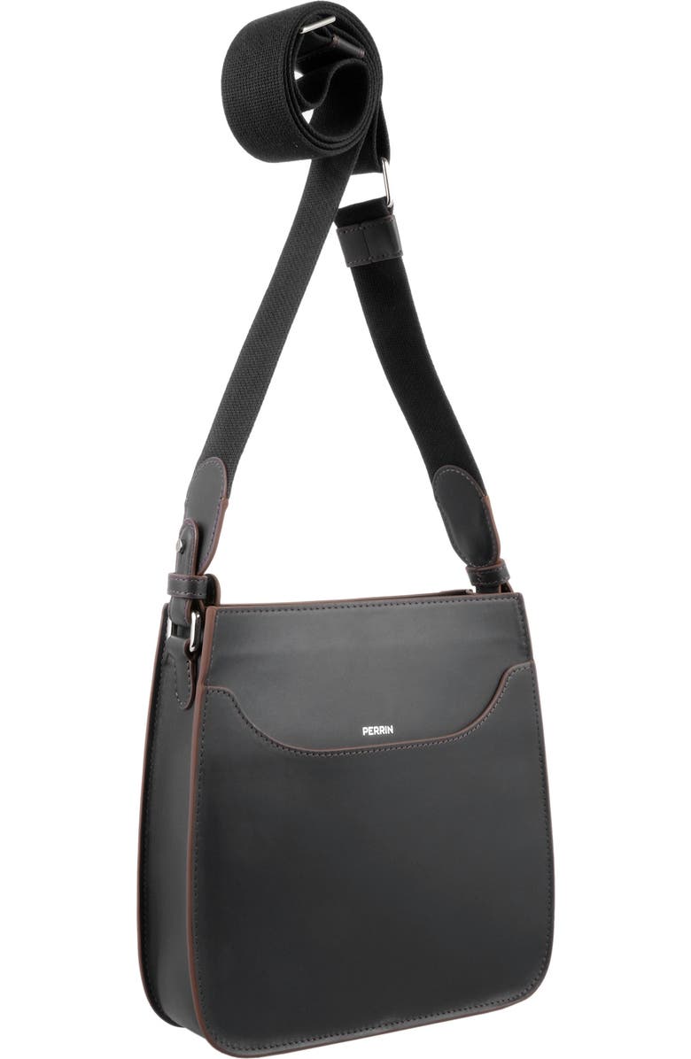 PERRIN PARIS Cabbie Xbody, Alternate, color, Black / Auburn