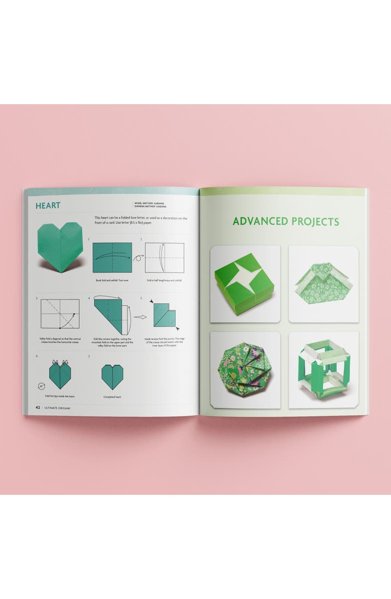 Hinkler Pty Ltd The Ultimate Origami Book, 352 Pages Guide, 39 Step by Step Projects, Alternate, color, Multicolored