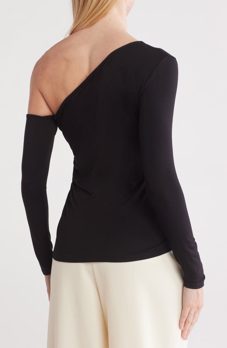 L'AGENCE Hattie One-Shoulder Long Sleeve Top, Alternate, color,