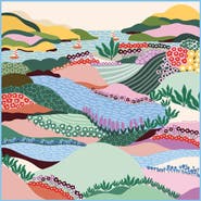 Jessie Zhao New York Double Sided Silk Scarf Of Summer