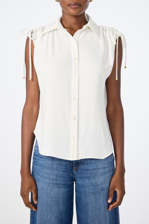 Saint Tropez Button Up Top