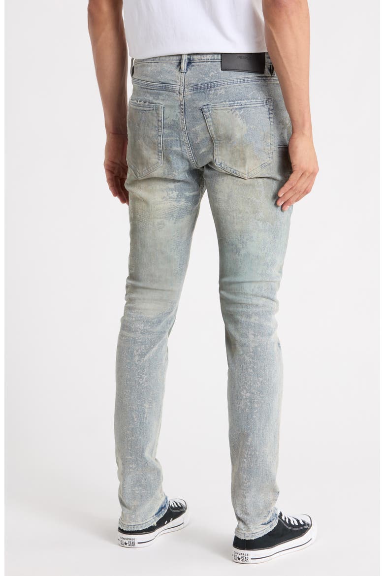 Fossil Print Skinny Jeans, Alternate, color, SKINNY FOSSIL PRINT