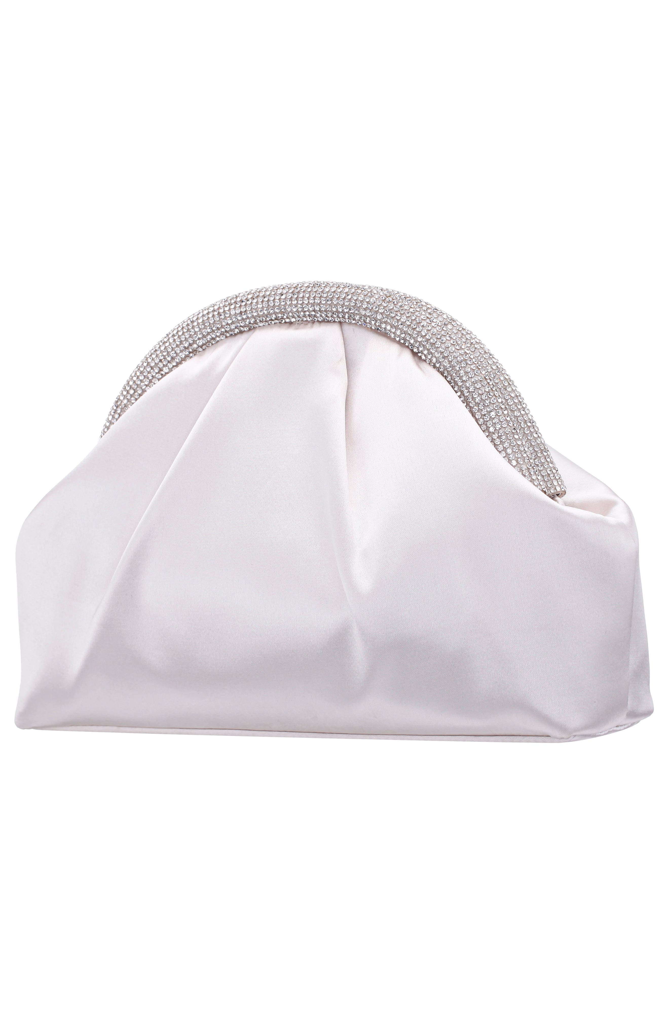 Jane Frame Clutch, Alternate, color, IVORY