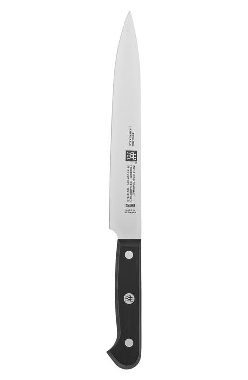 Zwilling Gourmet 8-inch Carving Knife In Silver