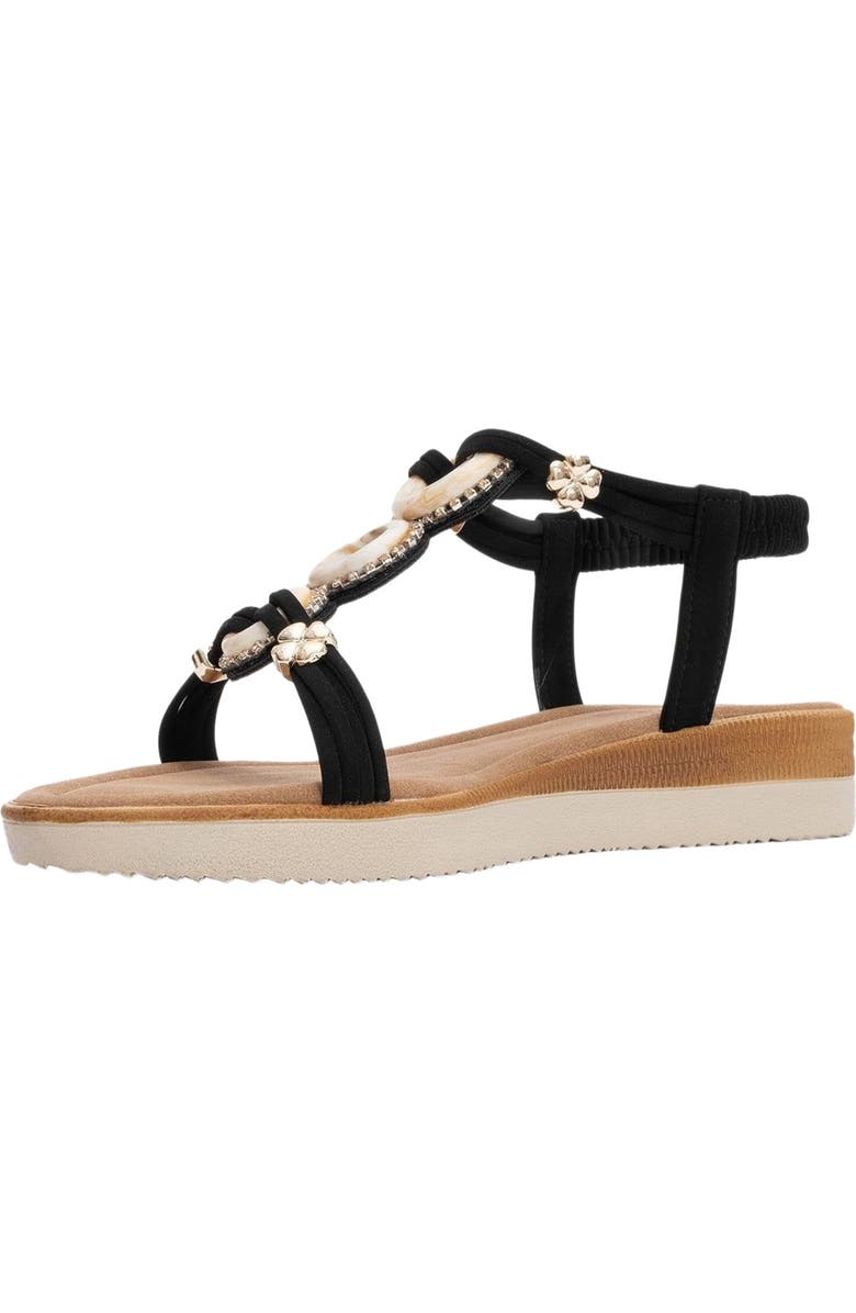Prologue Shoes JUNES Buckle-Embellished Sandal, Alternate, color,