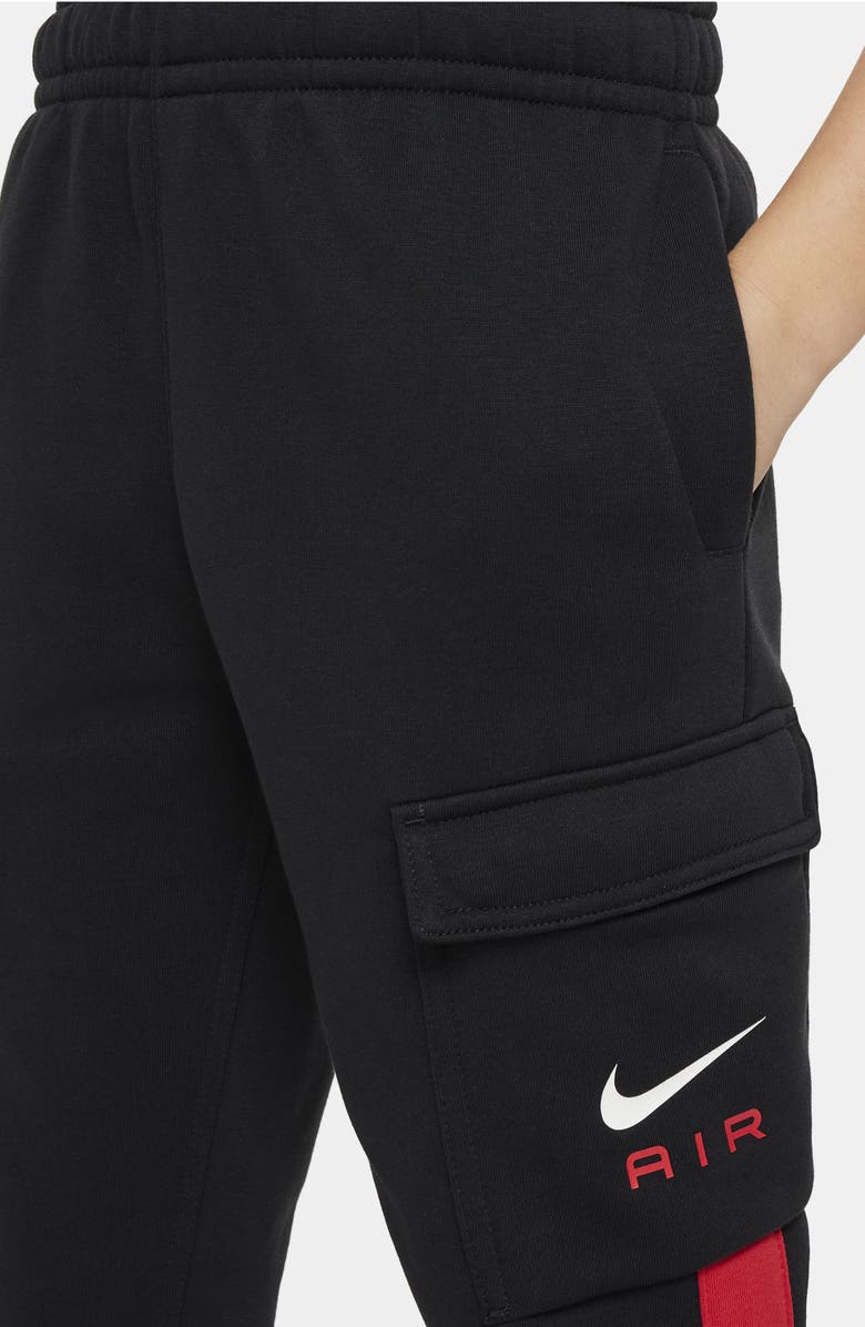 Nike Kids' Air Side Stripe Cargo Joggers, Alternate, color,