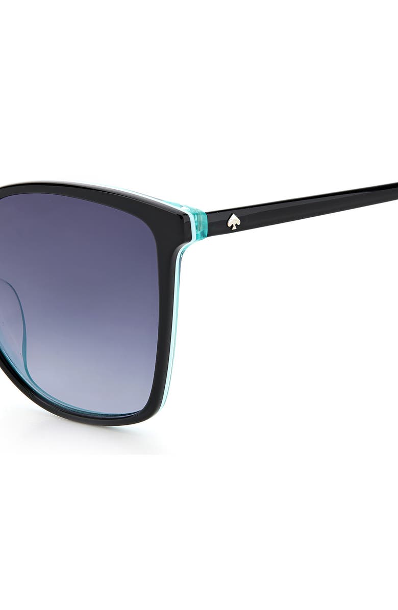 Kate Spade New York brigitte 58mm gradient cat eye sunglasses, Alternate, color,