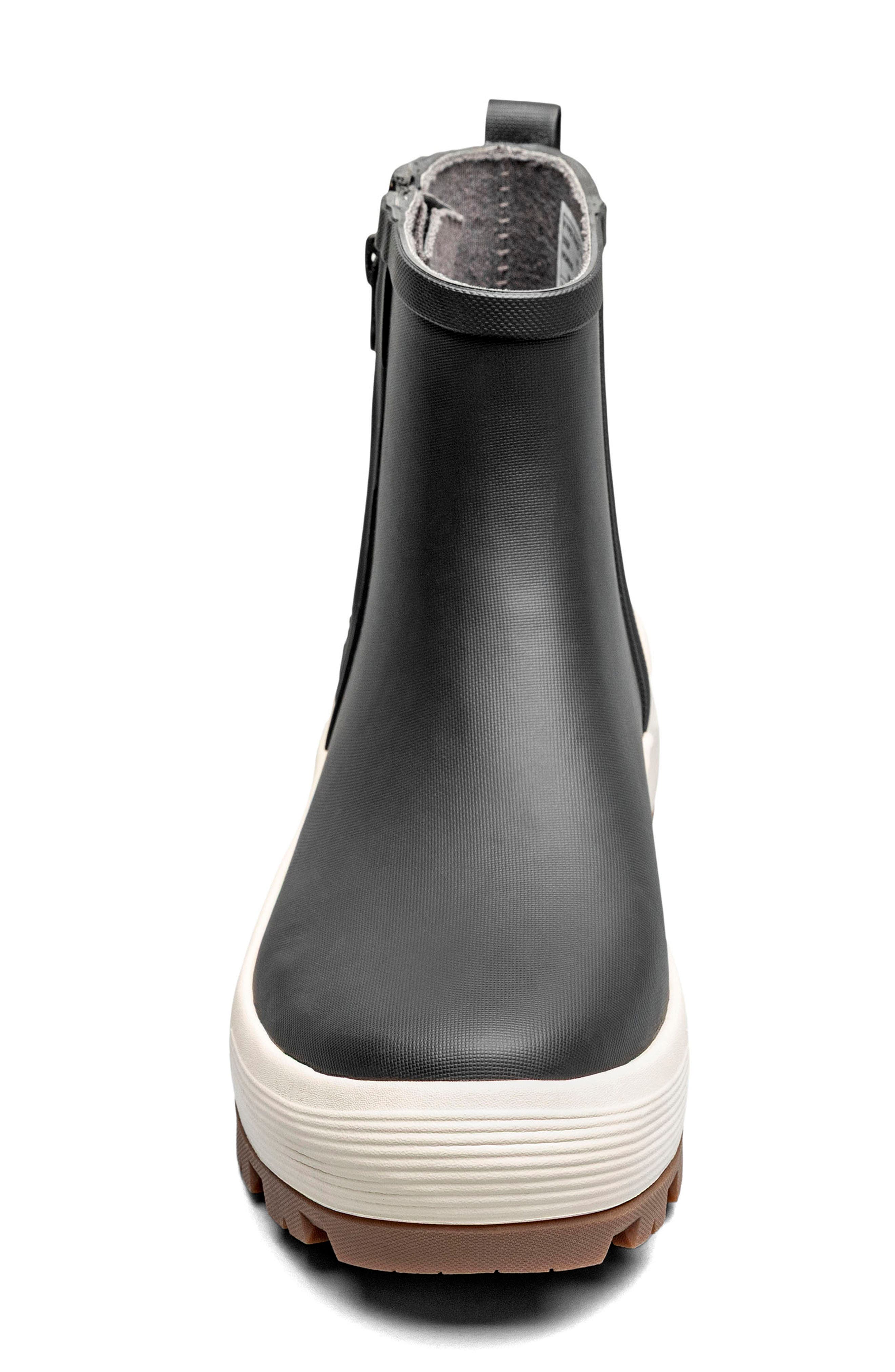 Piper Zip Rain Bootie, Alternate, color, BLACK MULTI