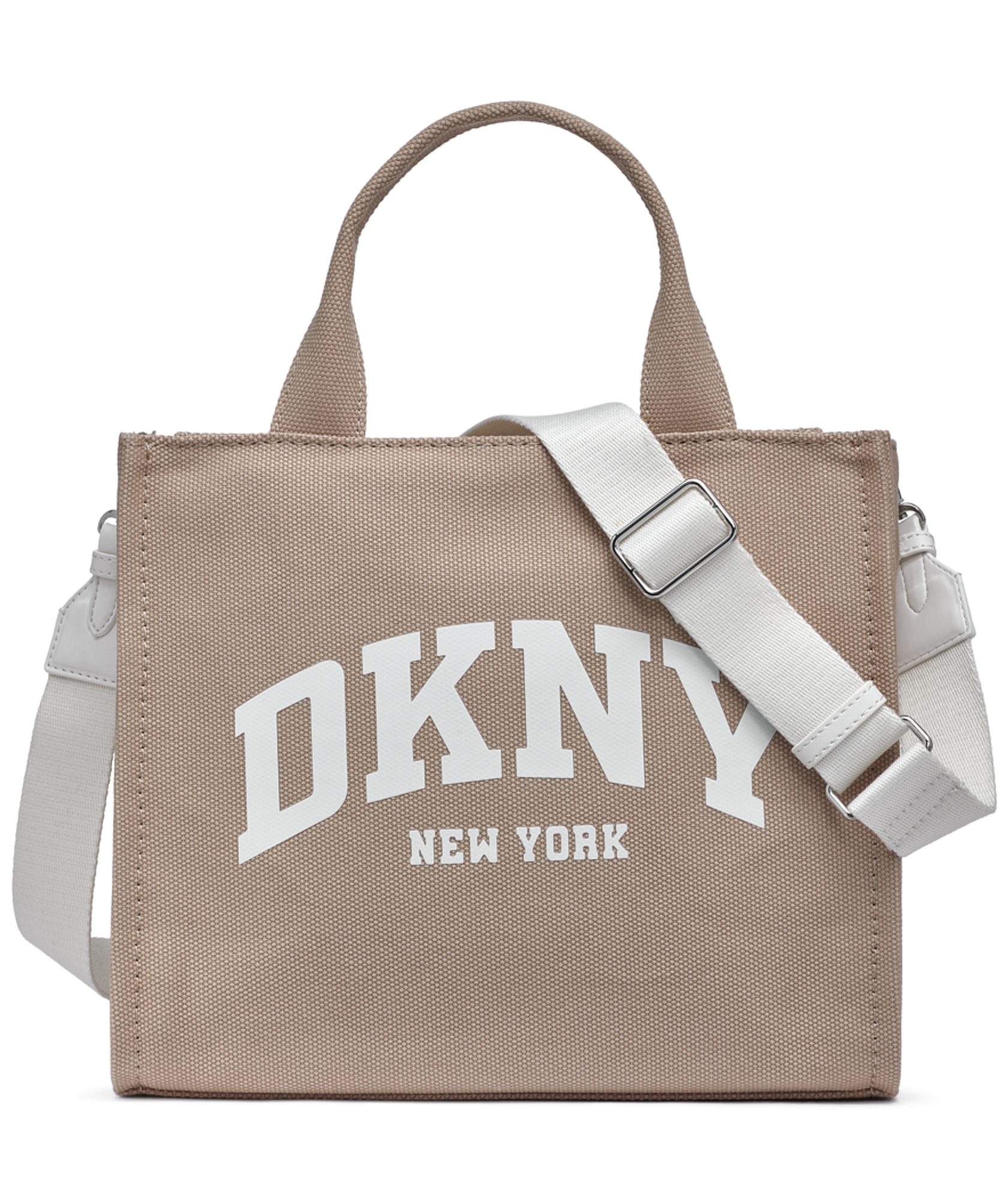 Hadlee Medium Tote, Main, color, Light Khaki/Marshmallow