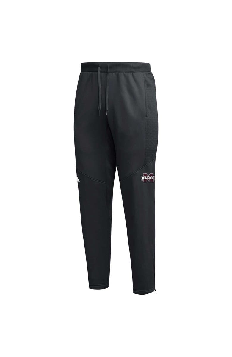 adidas Men's adidas  Black Mississippi State Bulldogs 2023 Travel AEROREADY Tapered Pants, Alternate, color, 