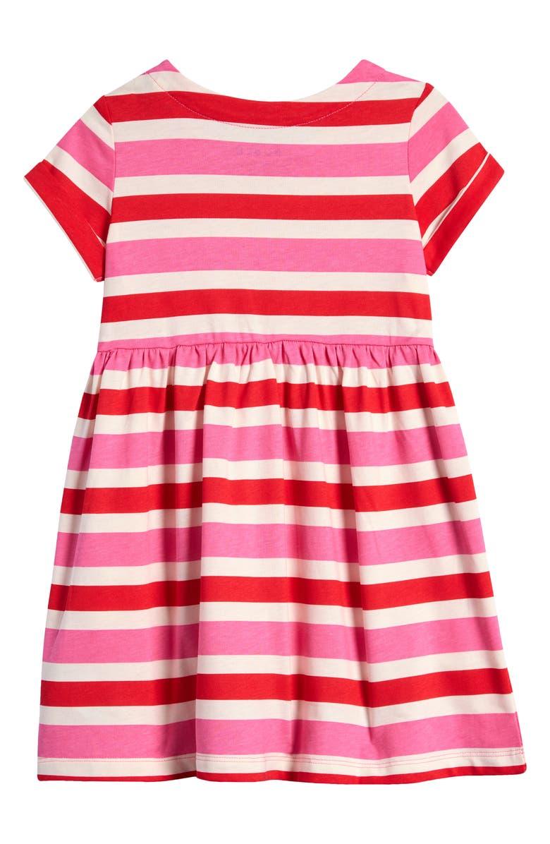 Mini Boden Kids' Stripe Cotton Jersey Dress, Alternate, color, 