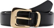 MANGO Faux Leather Belt