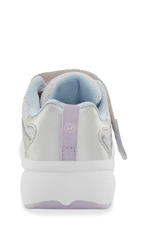 Stride Rite Kids' Made2play® Journey 3.0 Sneaker In Silver Sparkle