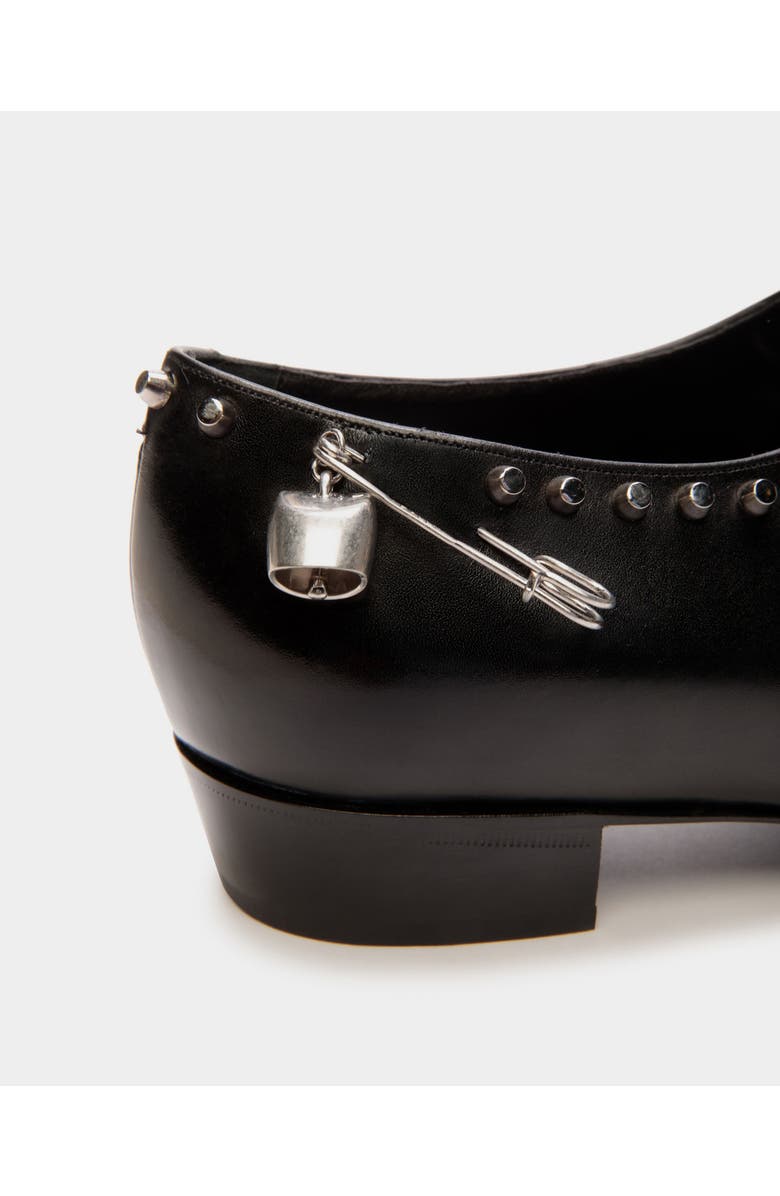 Bally Glendale Mary-Jane in Leather with Studs, Alternate, color, Black