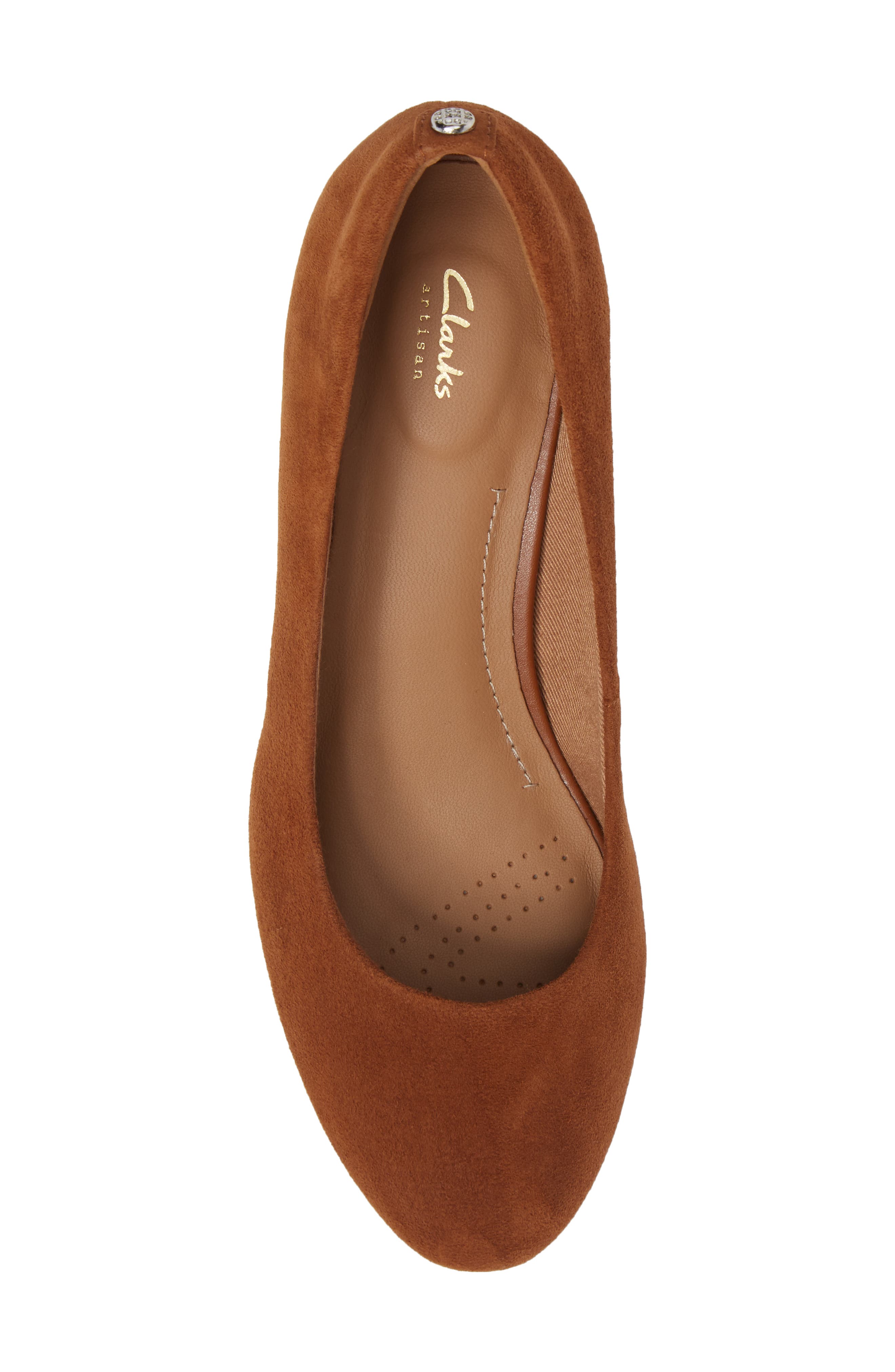 Clarks<sup>®</sup> 'Vendra Bloom' Wedge Pump, Alternate, color, 