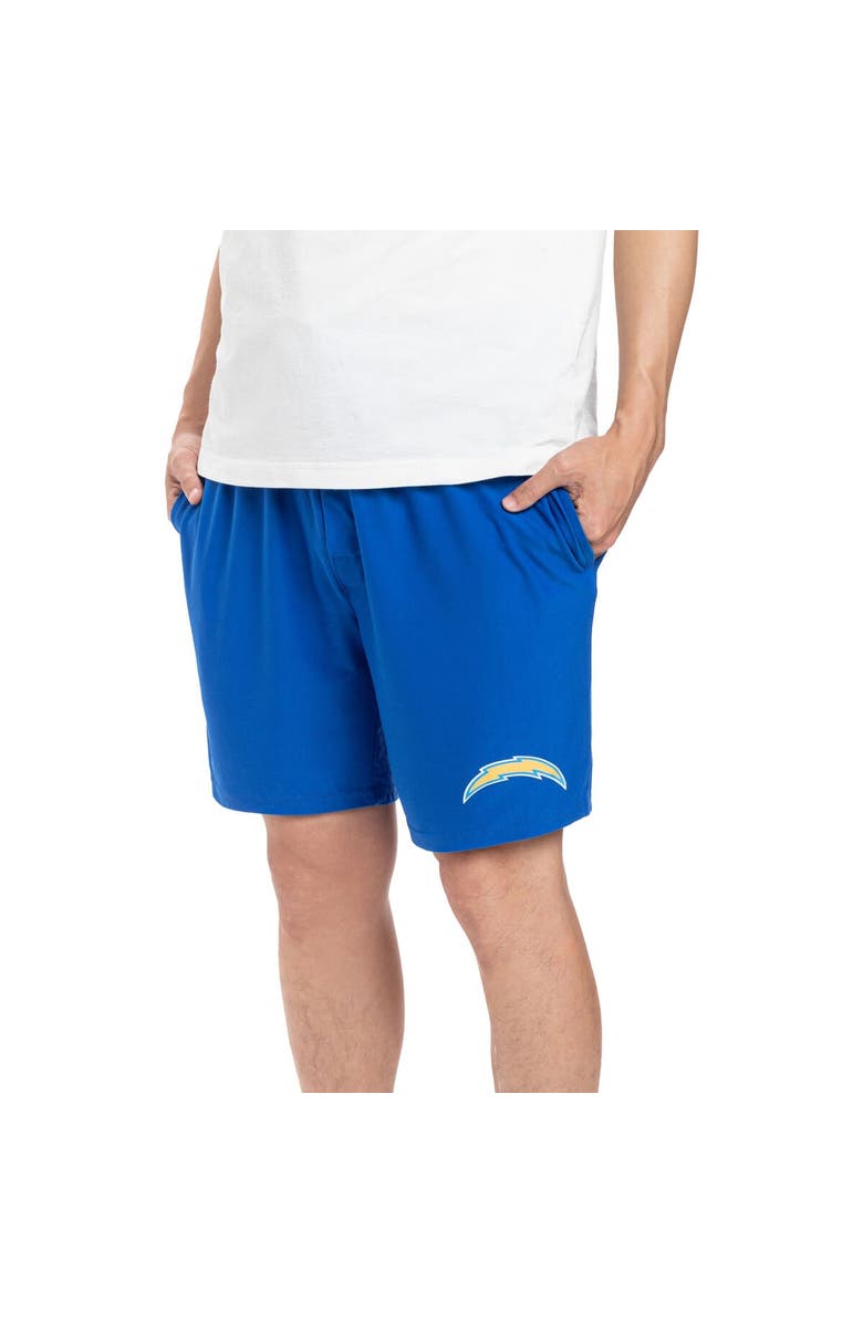 CONCEPTS SPORT Men's Concepts Sport Powder Blue Los Angeles Chargers Gauge Jam Two-Pack Shorts Set, Main, color, 