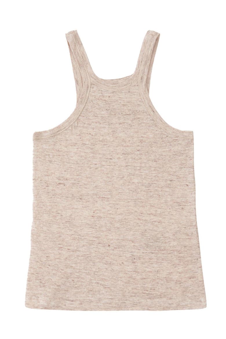 Cassidy Linen Tank Top, Main, color, Melange Grey