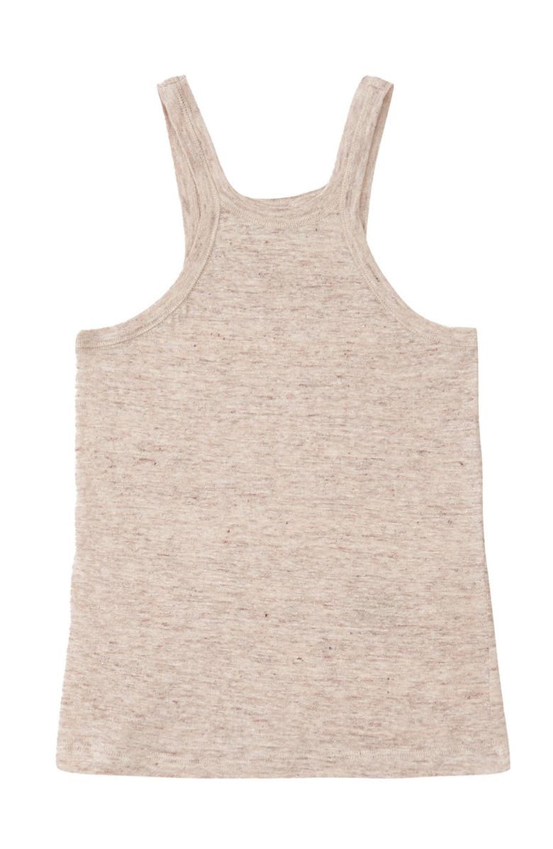 Fortela Cassidy Linen Tank Top, Main, color, Melange Grey