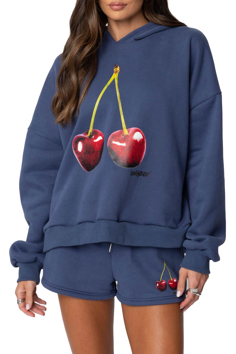 Mon Cheri Hoodie, Main, color, BLUE