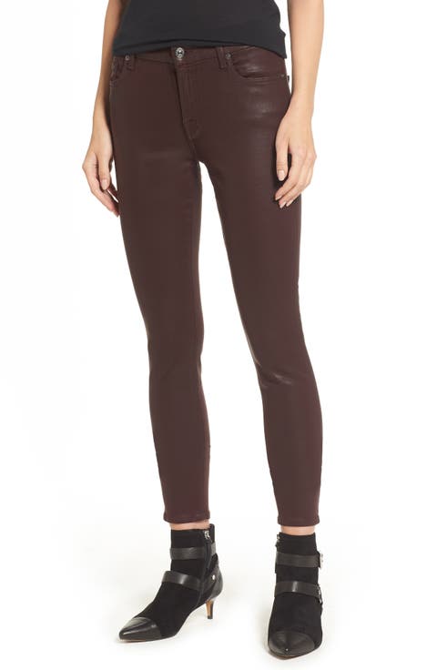 ® Coated Ankle Skinny Jeans