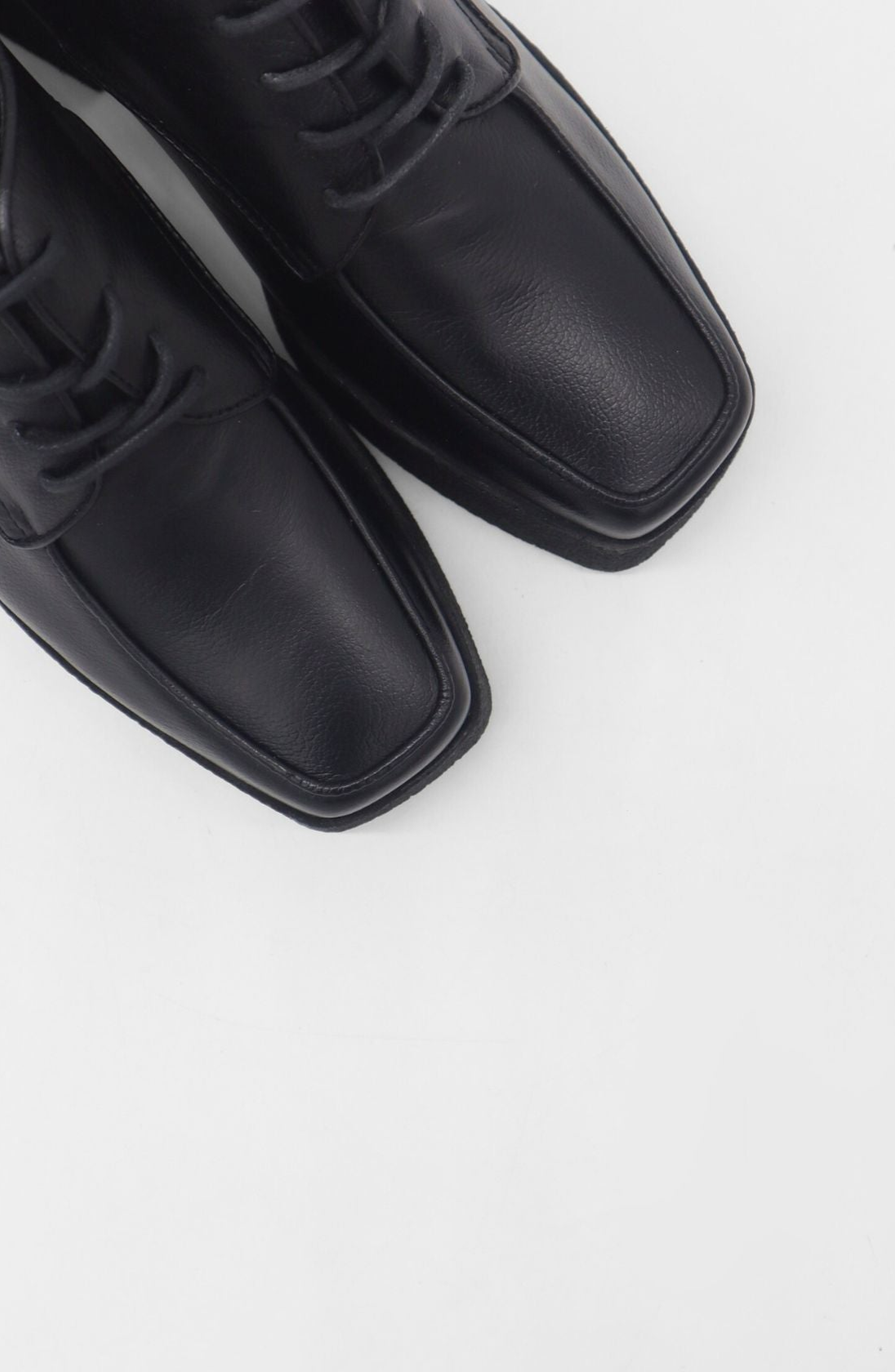 STIVALI NEW YORK Milan Platform Lace-Ups, Alternate, color, Black