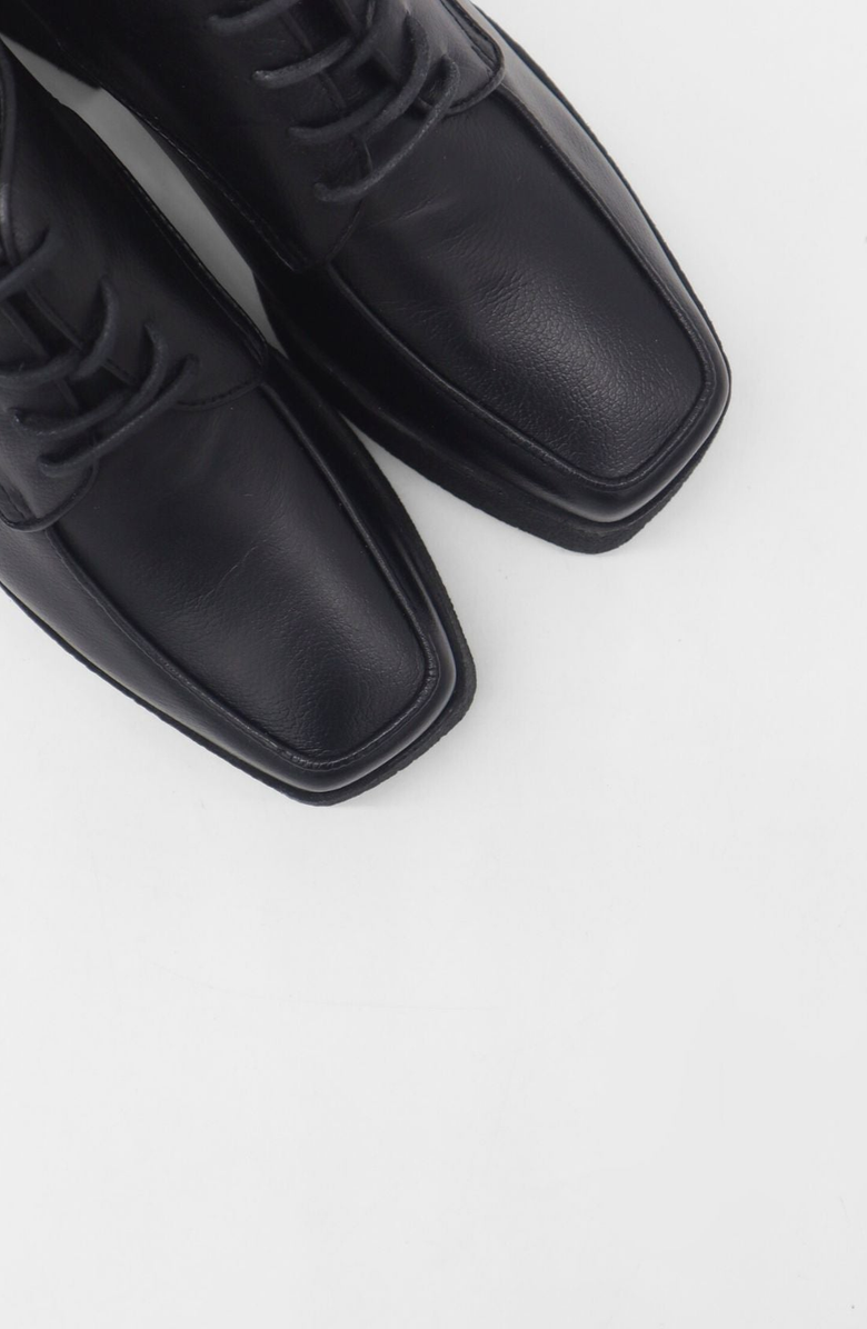 STIVALI NEW YORK Milan Platform Lace-Ups, Alternate, color, Black