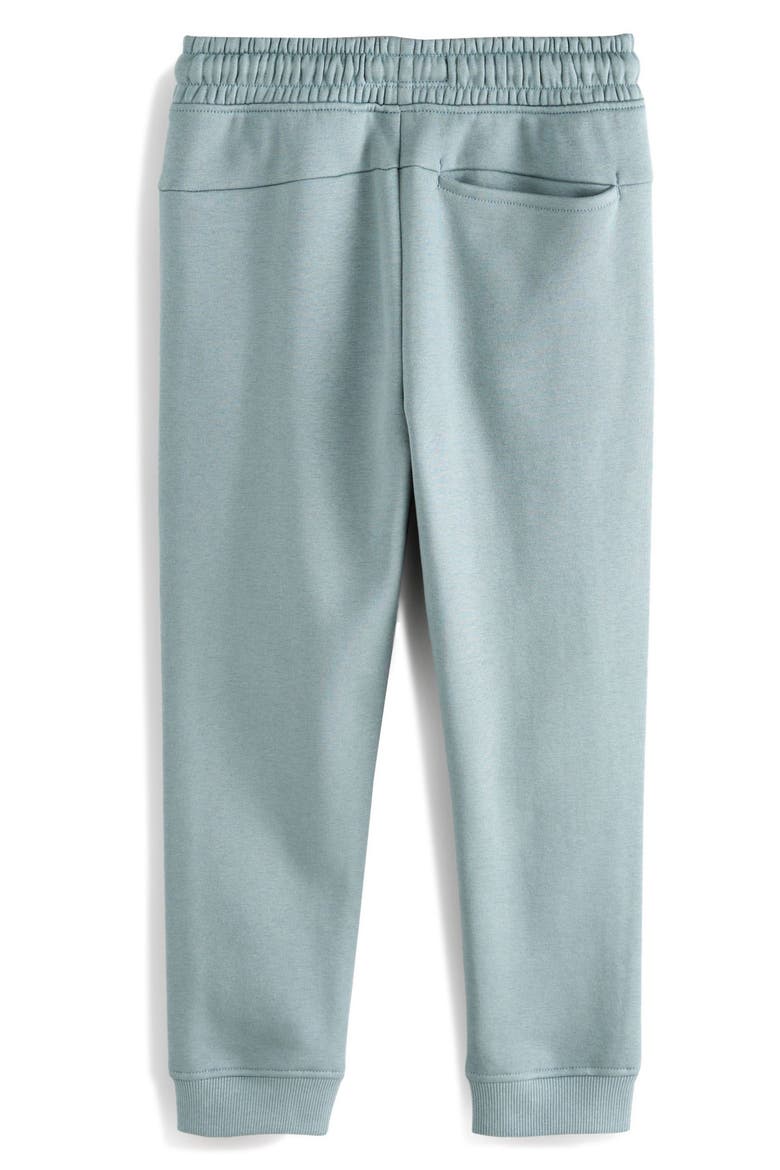 Kids' Zip Pocket Cotton Blend Joggers, Alternate, color, MINERAL