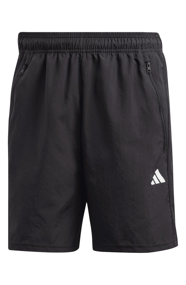 adidas Aeroready Essentials 7-Inch Training Shorts, Alternate, color, Black/ White