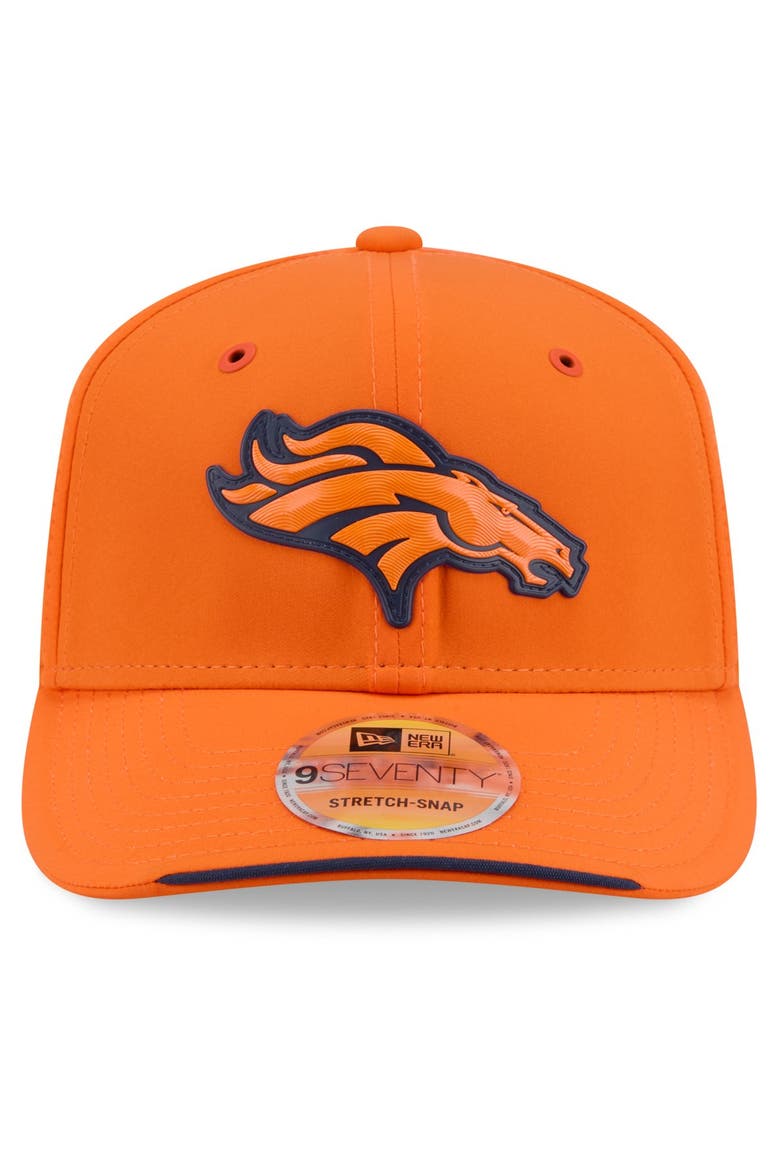 Men's New Era Orange Denver Broncos 2026 Sideline 9SEVENTY Adjustable Hat, Alternate, color, Orange