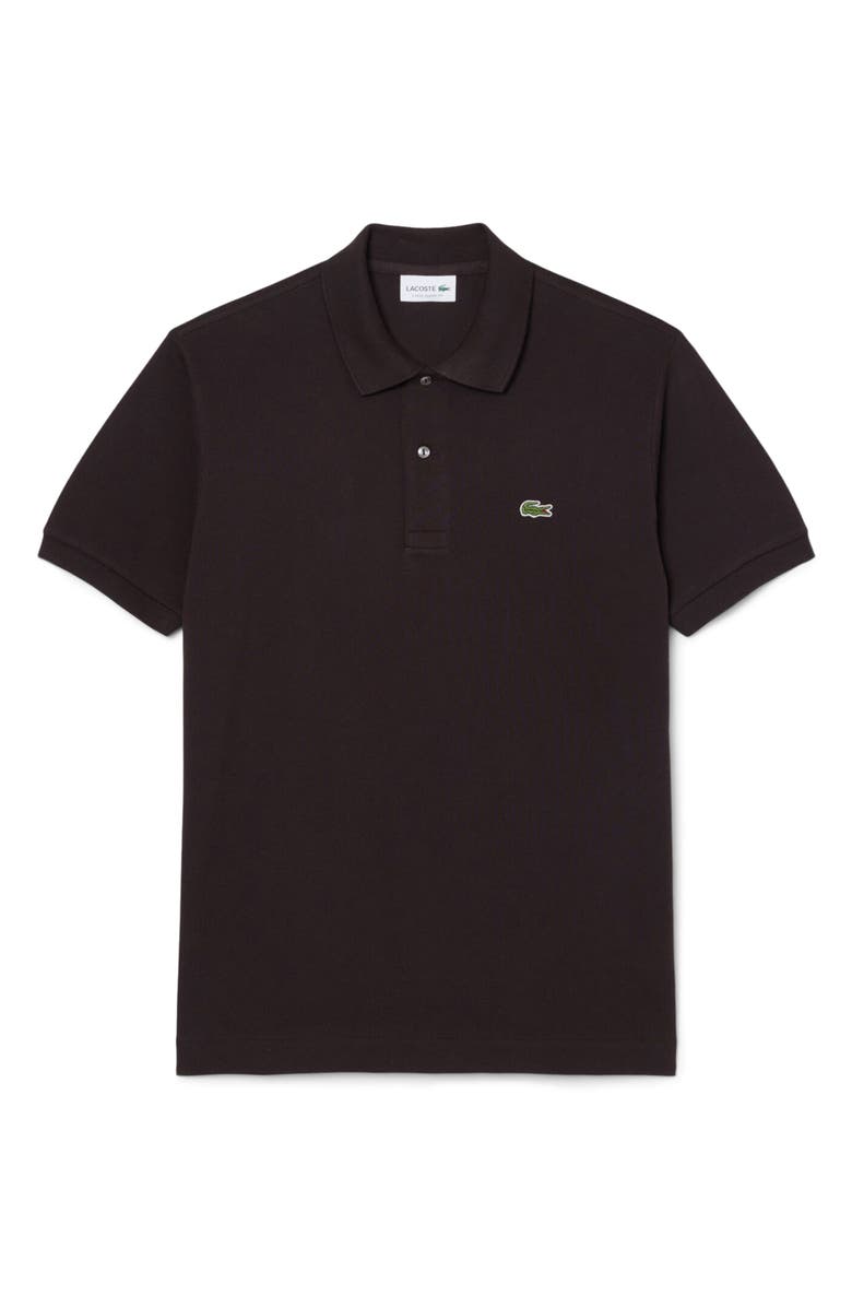Lacoste Regular Fit Piqué Polo, Main, color, Buffalo