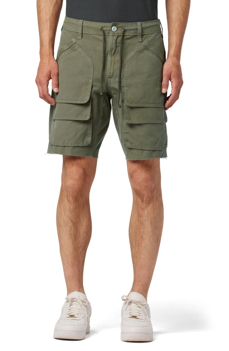 Hudson Jeans Tracker Cargo Shorts, Main, color, Olive