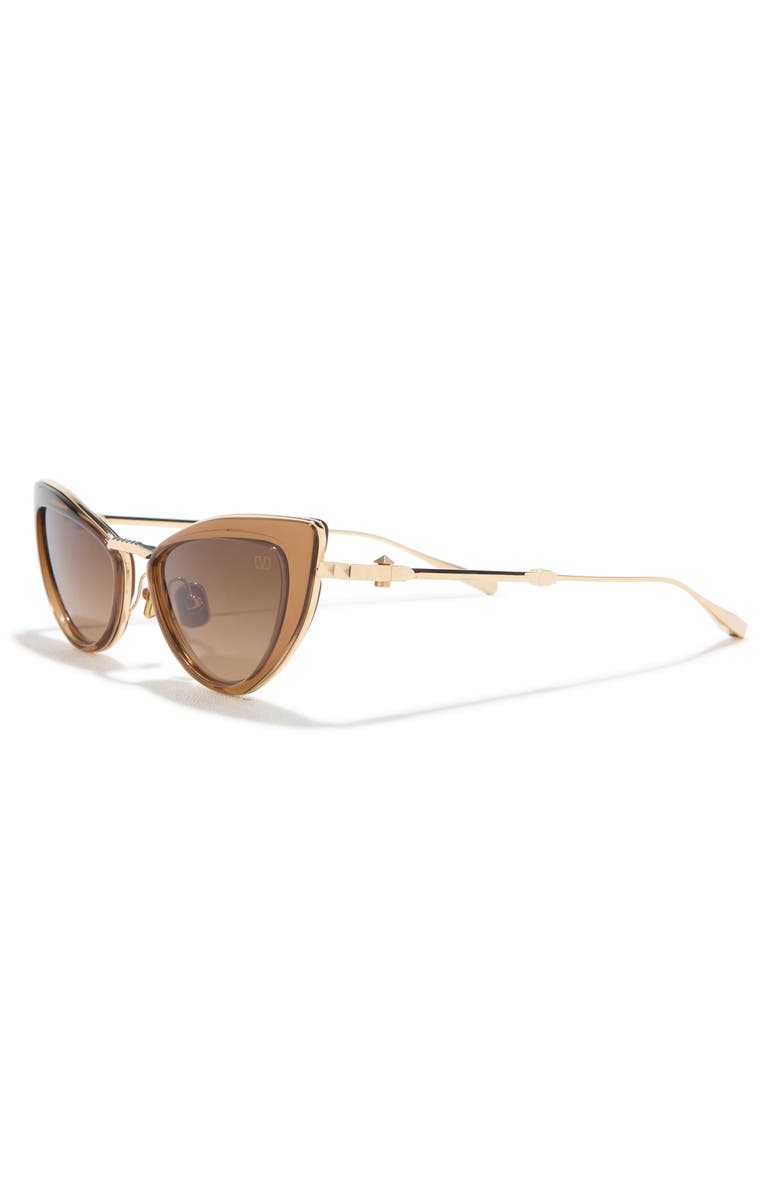 Valentino 51mm polarized cat eye sunglasses Valentino 51mm Polarized Cat Eye Sunglasses | Nordstromrack main image 3