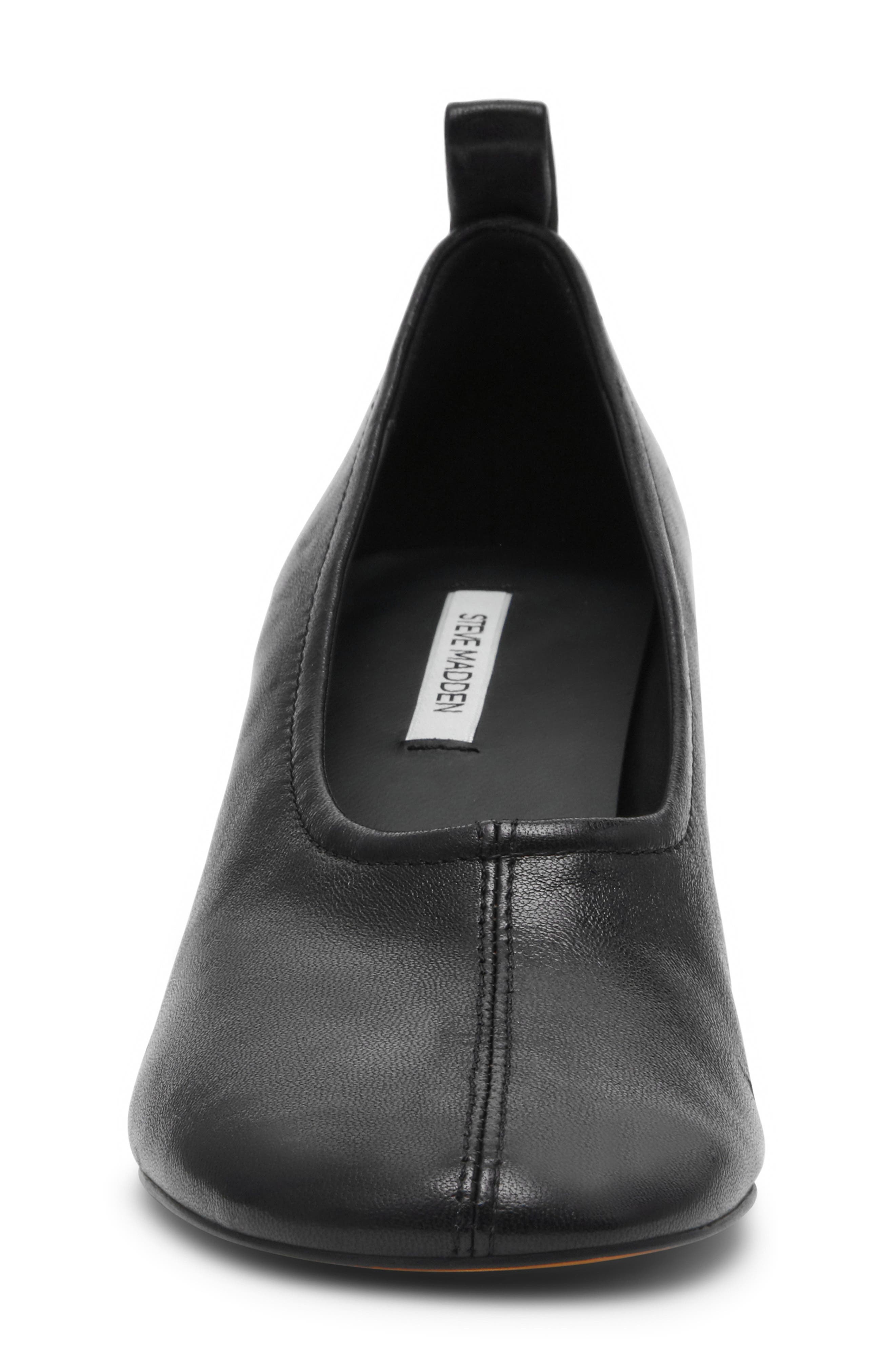 Monnet Leather Pump, Alternate, color, BLACK LEATHER