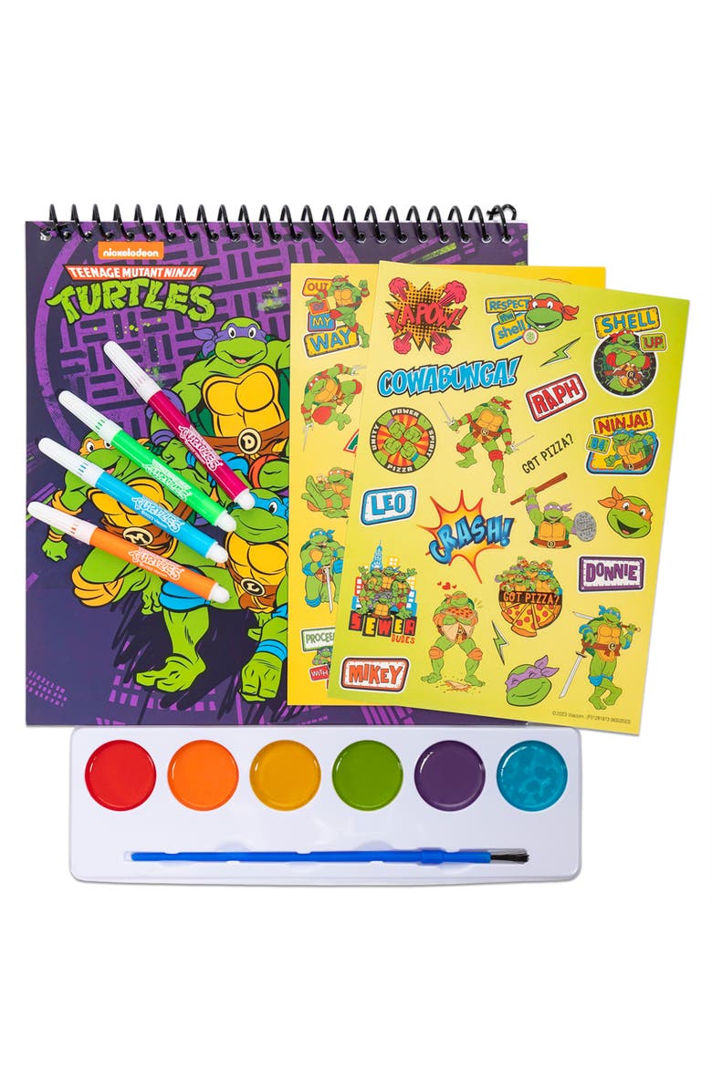 Inkology Paint
Doodle, Teenage Mutant Ninja Turtles Coloring Set, 5+, Alternate, color, Multicolored