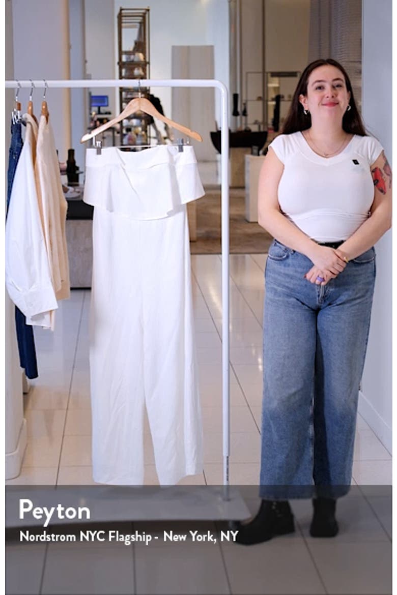 Katia Strapless Wide Leg Jumpsuit video