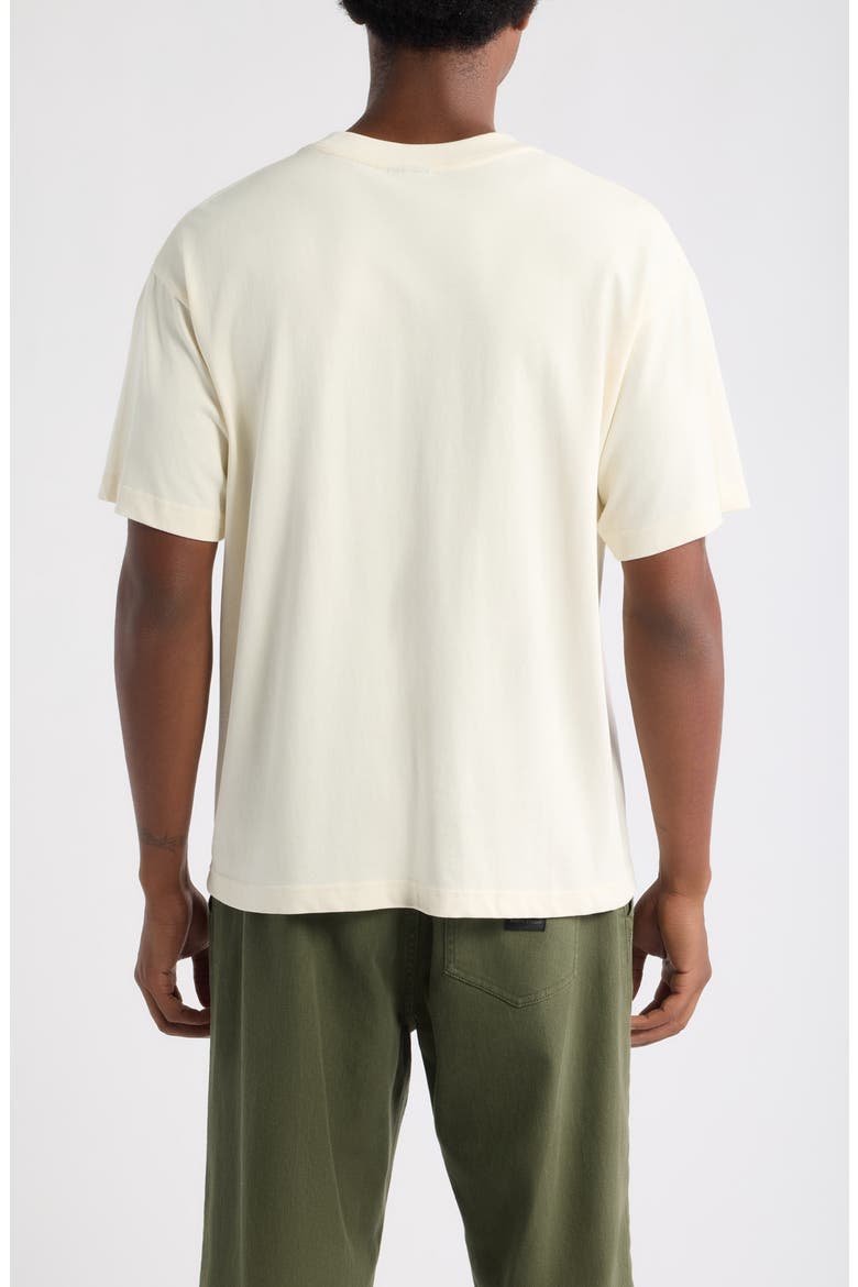 Thugs Need Hugs Football Graphic T-Shirt, Alternate, color, IVORY