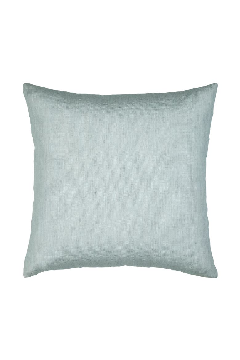 Tidal Glacier Hand pleated Indoor & Outdoor Woven Accent Pillow, Alternate, color, Glacier