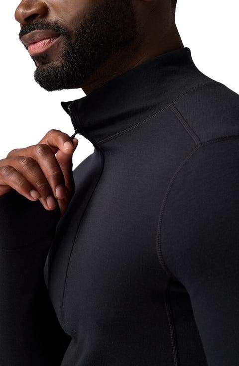 Cedars Rws Merino Mid-Wt Baselayer 1/4-Zip Top - Men's