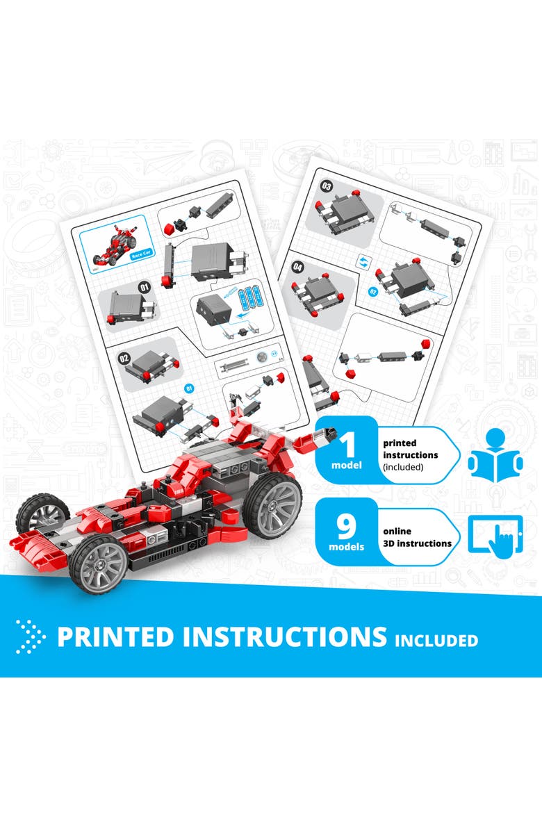 Race Car Building Set, Alternate, color, Multicolored