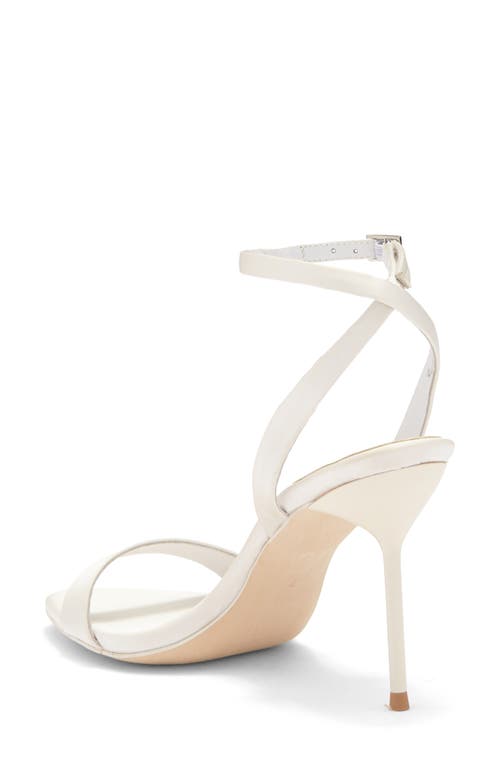 Jeffrey Campbell Blossmz Ankle Strap Satin Sandal