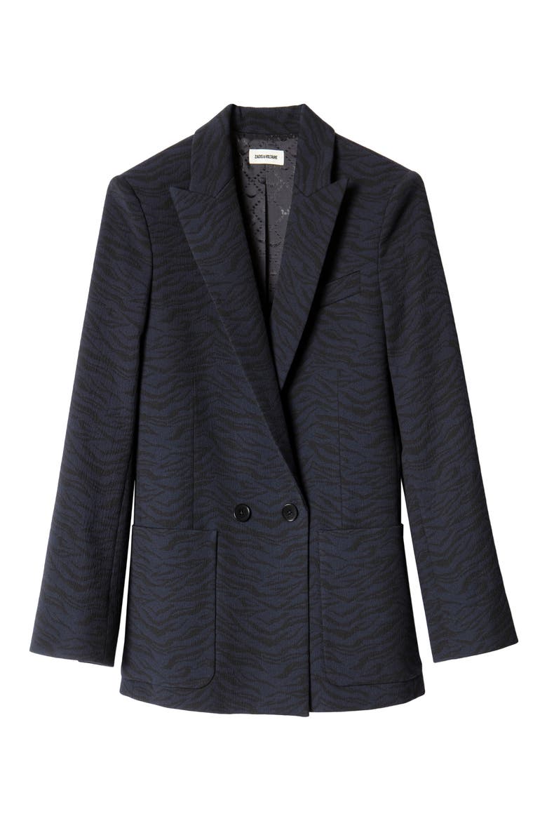 Visko Tigre Blazer, Alternate, color, ENCRE