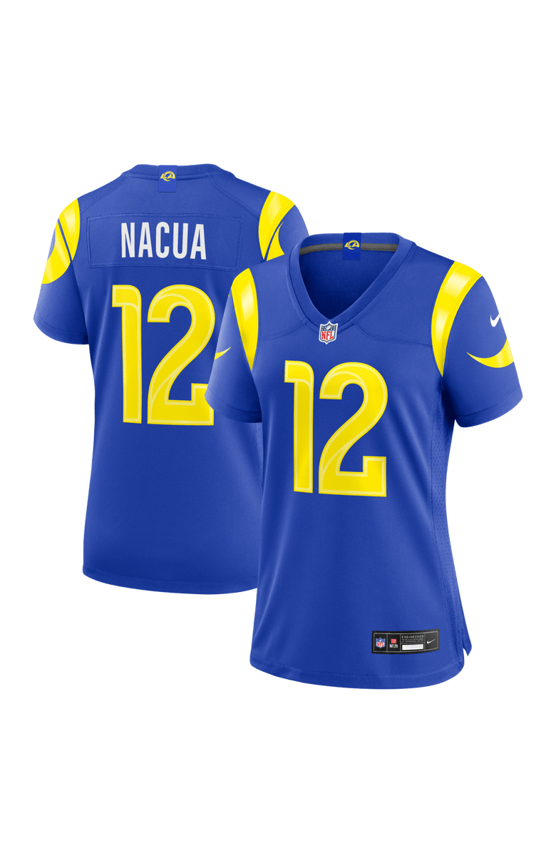 Nike Women's Nike Puka Nacua Royal Los Angeles Rams Game Jersey, Main, color, Royal