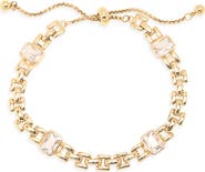 NORDSTROM RACK Crystal Slider Chain Bracelet