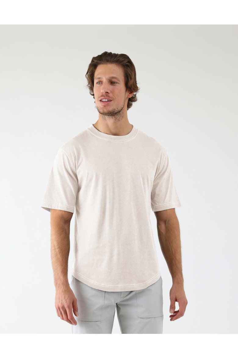 Do No Harm Oversized Tee, Main, color, Oatmilk