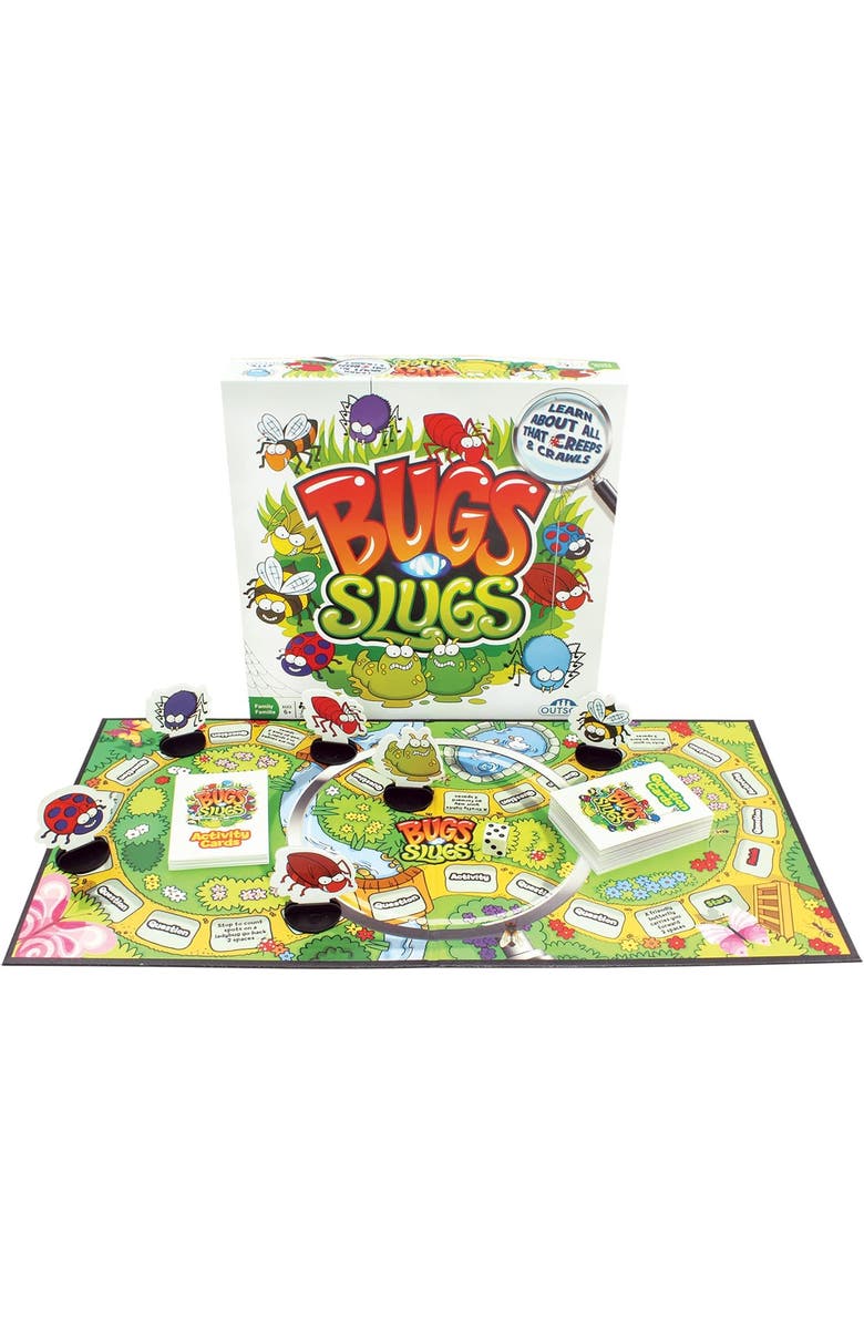 Outset Media Bugs N Slugs Board Game, Alternate, color, Multicolored