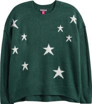 Vince Camuto Star Crewneck Sweater