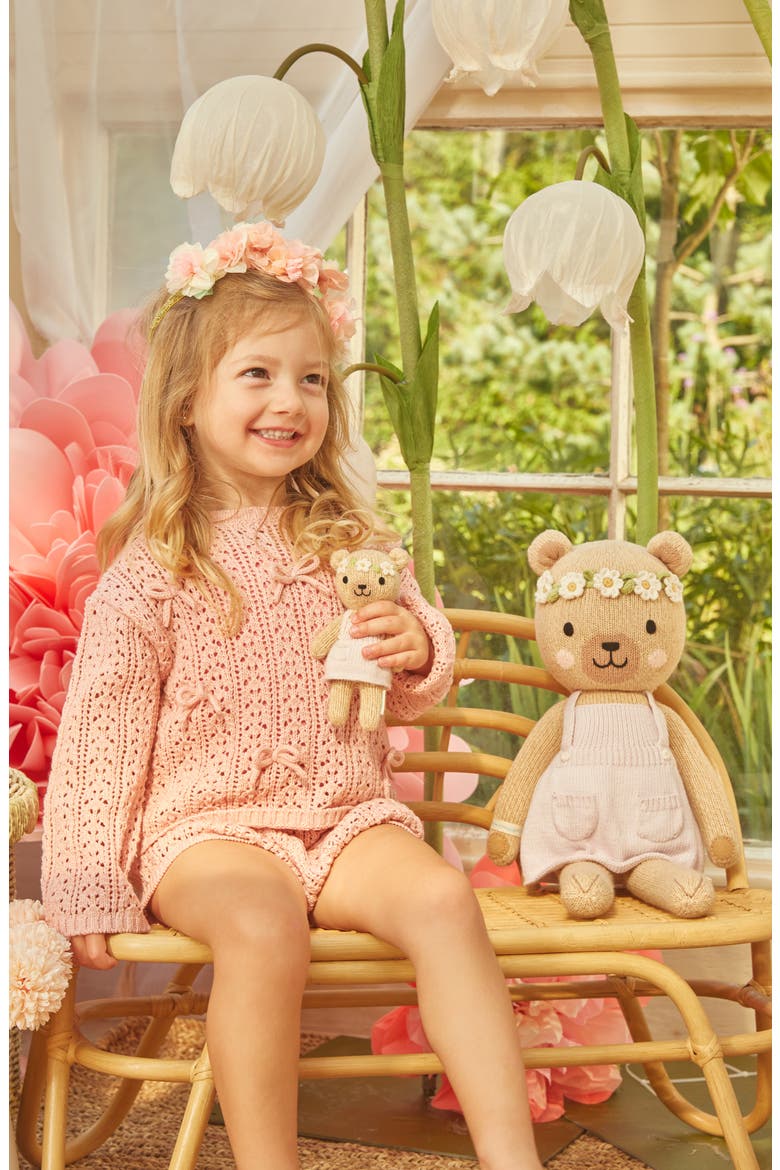 Tiny Olivia The Honey Bear & Tiny House, Alternate, color, BROWN
